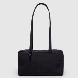 Nylon Bowler Bag - Black