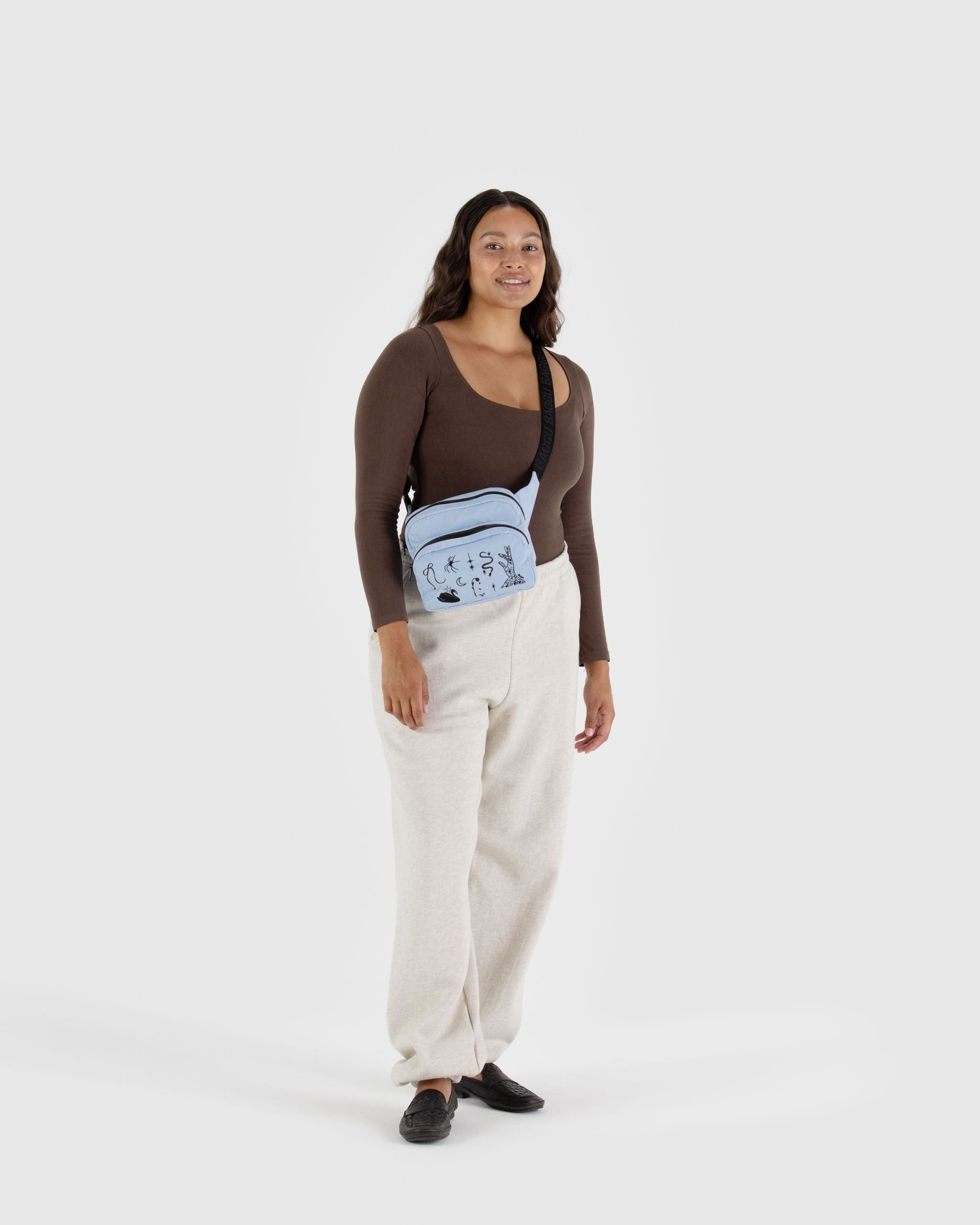 Fanny Pack - Embroidered Ballet Icons - Image 2